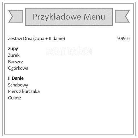 gruba kaśka menu|Menu at Gruba Kaśka restaurant, Legionowo, Rycerska 4A